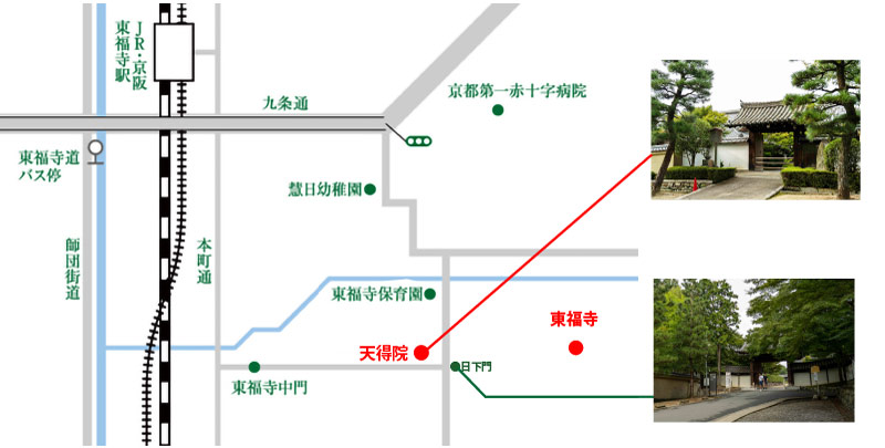 ホテル周辺地図